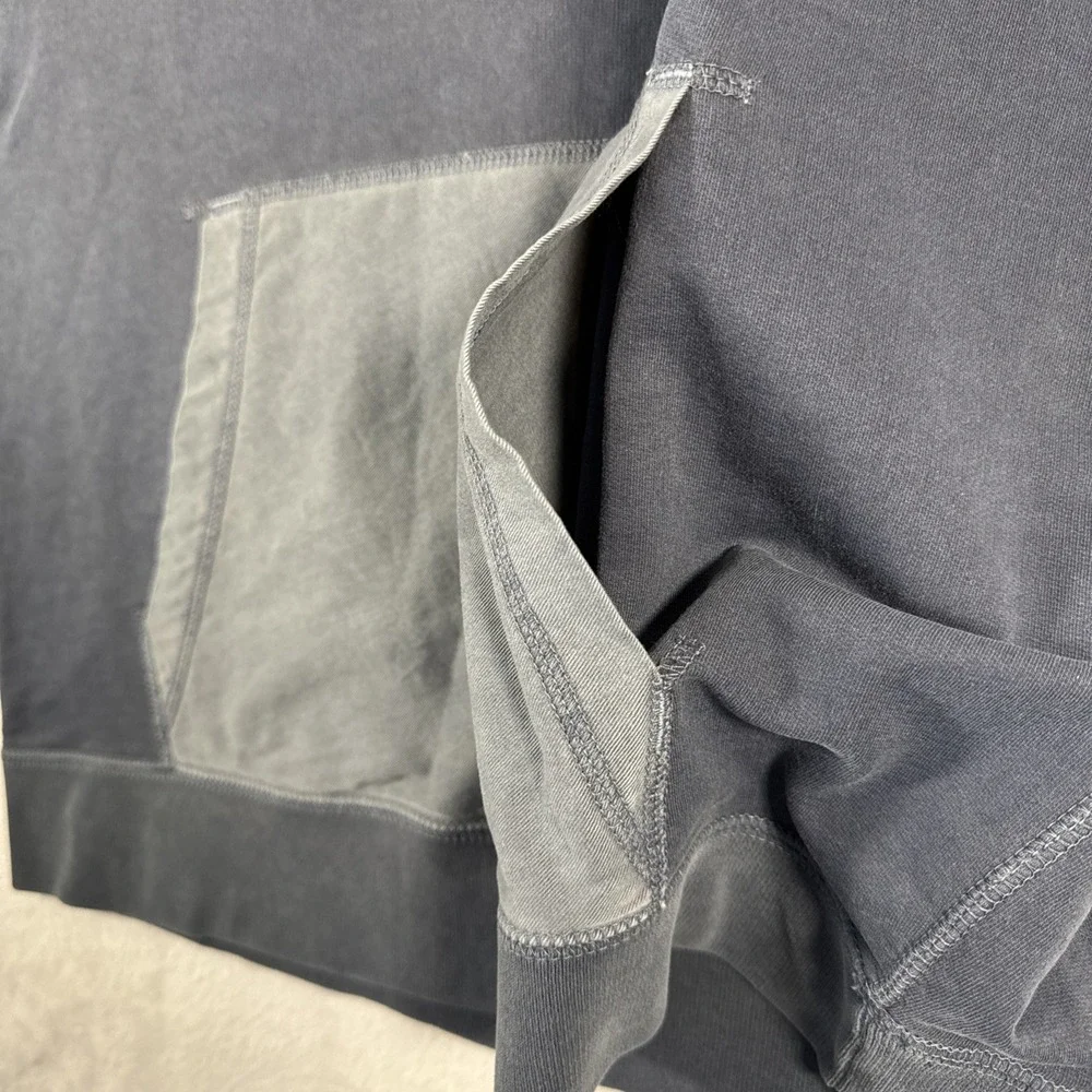 Abercrombie &‎ Fitch Men's M Blue Vintage Wash Hoodie Excellent Condition